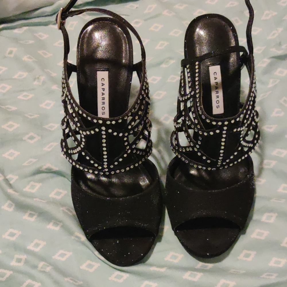 Black Strappy heels